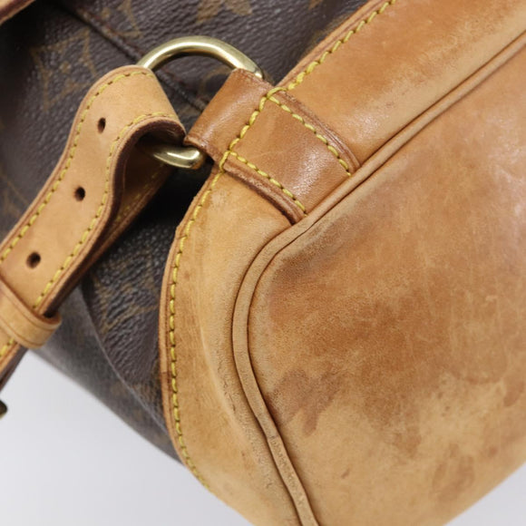 LOUIS VUITTON Monogram Montsouris MM Backpack M51136 LV Auth 209233