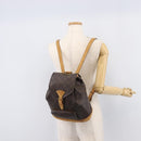 LOUIS VUITTON Monogram Montsouris MM Backpack M51136 LV Auth 209233-28