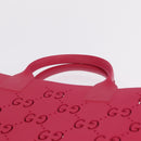 GUCCI GG Canvas Children Hand Bag Rubber Pink 679365 Auth 209239M-8