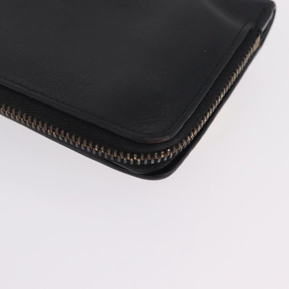 LOEWE Ghibli Howl's Moving Castle Calcifer Wallet Leather Black Auth 209245M