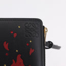 LOEWE Ghibli Howl's Moving Castle Calcifer Wallet Leather Black Auth 209245M-13