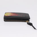 LOEWE Ghibli Howl's Moving Castle Calcifer Wallet Leather Black Auth 209245M-5