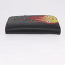 LOEWE Ghibli Howl's Moving Castle Calcifer Wallet Leather Black Auth 209245M-6