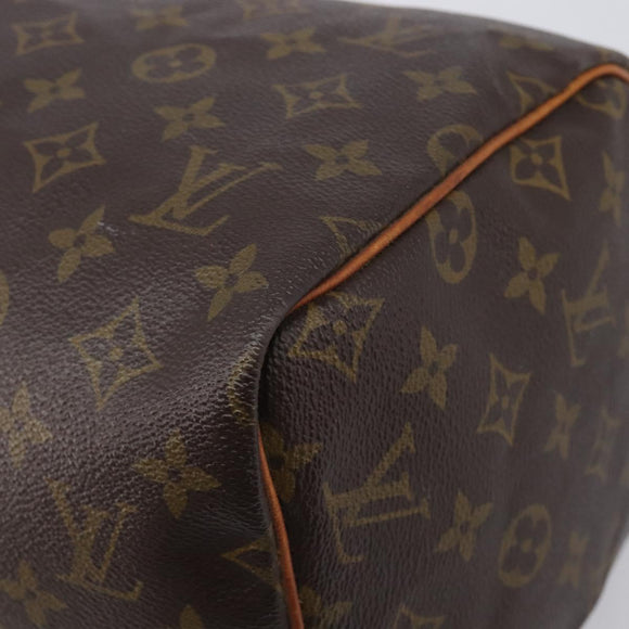 LOUIS VUITTON Monogram Speedy 30 Hand Bag M41526 LV Auth 209251