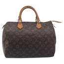 LOUIS VUITTON Monogram Speedy 30 Hand Bag M41526 LV Auth 209251-2