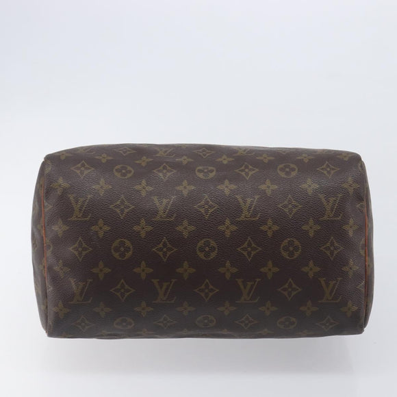 LOUIS VUITTON Monogram Speedy 30 Hand Bag M41526 LV Auth 209251