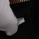 PRADA Shoulder Bag Leather Red Gold Auth 209262A-27