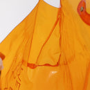 HERMES Vinyl Kelly Hand Bag Vinyl Orange Auth 209264-19