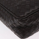 Bottega Veneta INTRECCIATO Shoulder Bag Leather Brown 113092 Auth 209265V-15