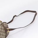 GUCCI GG Supreme Web Sherry Line Bag PVC 2way Beige 002 115 6697 Auth 209269-15