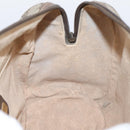 GUCCI GG Supreme Web Sherry Line Bag PVC 2way Beige 002 115 6697 Auth 209269-21