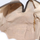 GUCCI GG Supreme Web Sherry Line Bag PVC 2way Beige 002 115 6697 Auth 209269-22