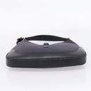 GUCCI Jackie Shoulder Bag Wool Black Silver 001 3306 Auth 209271V-5