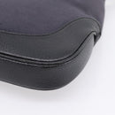 GUCCI Jackie Shoulder Bag Wool Black Silver 001 3306 Auth 209271V-17