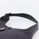 GUCCI Jackie Shoulder Bag Wool Black Silver 001 3306 Auth 209271V-14