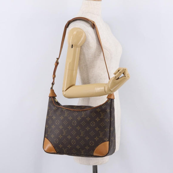 LOUIS VUITTON Monogram Boulogne 30 Shoulder Bag M51265 LV Auth 209273