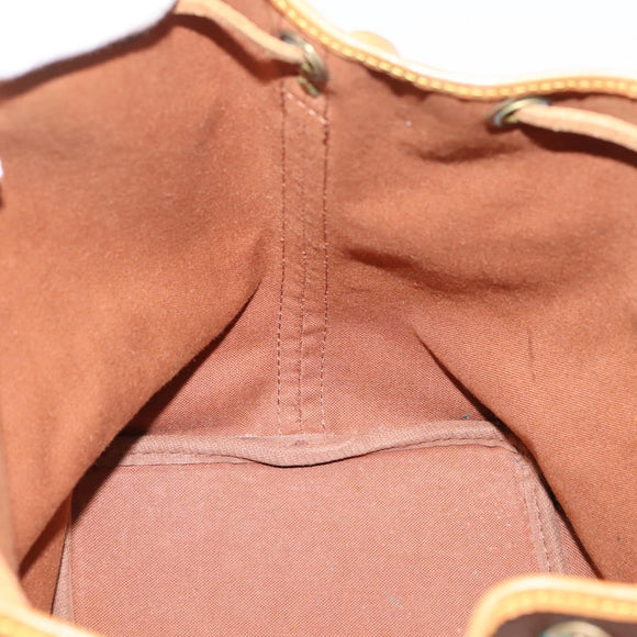 LOUIS VUITTON Monogram Petit Noe Shoulder Bag M42226 LV Auth 209275V