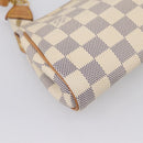 LOUIS VUITTON Damier Azur Eva Shoulder Bag 2way N55214 LV Auth 209283V-15