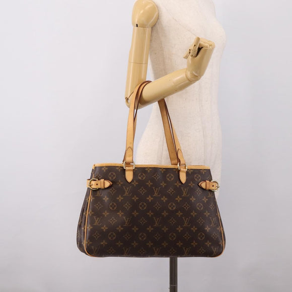 LOUIS VUITTON Monogram Batignolles Horizontal Tote Bag M51154 LV Auth 209286V
