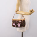 LOUIS VUITTON Monogram Cherry Blossom Pochette Pouch M92006 LV Auth 209287SAM-22
