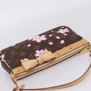 LOUIS VUITTON Monogram Cherry Blossom Pochette Pouch M92006 LV Auth 209287SAM-6