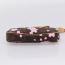 LOUIS VUITTON Monogram Cherry Blossom Pochette Pouch M92006 LV Auth 209287SAM-5