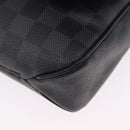 LOUIS VUITTON Damier Graphite District PM Shoulder Bag N41260 LV Auth 209291A-16