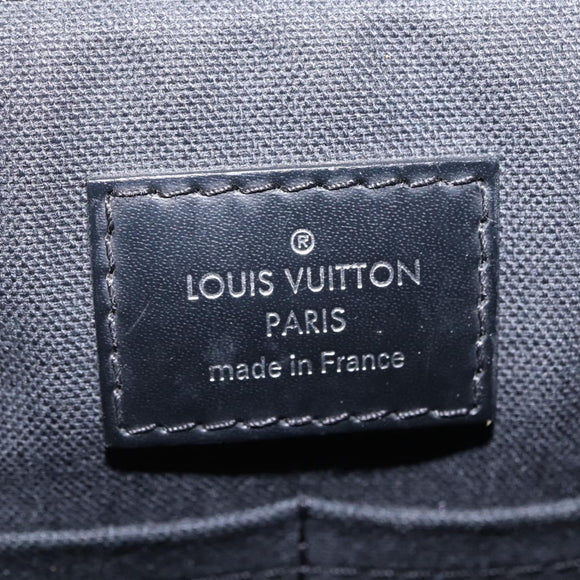LOUIS VUITTON Damier Graphite District PM Shoulder Bag N41260 LV Auth 209291A