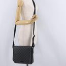 LOUIS VUITTON Damier Graphite District PM Shoulder Bag N41260 LV Auth 209291A-26