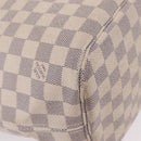 LOUIS VUITTON Damier Azur Neverfull MM Tote Bag N41605 LV Auth 209293-25