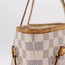 LOUIS VUITTON Damier Azur Neverfull MM Tote Bag N41605 LV Auth 209293-6