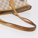 LOUIS VUITTON Damier Azur Neverfull MM Tote Bag N41605 LV Auth 209293-8