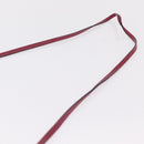 Balenciaga Giant Hip Shoulder Bag Leather Wine Red Silver 230640 Auth 209295V-14