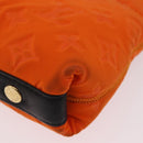 LOUIS VUITTON Cruise line Pochette Scuba Pouch Canvas Orange LV Auth 209298-17