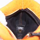 LOUIS VUITTON Cruise line Pochette Scuba Pouch Canvas Orange LV Auth 209298-22