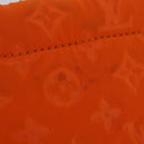 LOUIS VUITTON Cruise line Pochette Scuba Pouch Canvas Orange LV Auth 209298-4