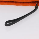 LOUIS VUITTON Cruise line Pochette Scuba Pouch Canvas Orange LV Auth 209298-9