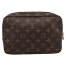 LOUIS VUITTON Monogram Trousse Toilette 23 Clutch Bag M47524 LV Auth 209299-2