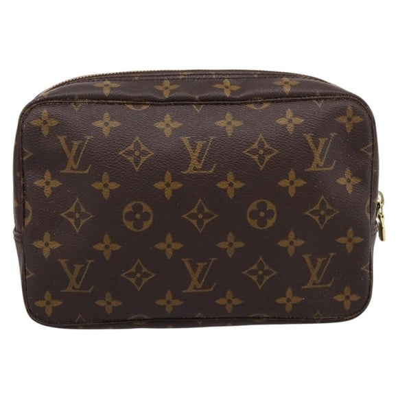 LOUIS VUITTON Monogram Trousse Toilette 23 Clutch Bag M47524 LV Auth 209299