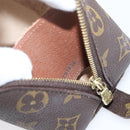 LOUIS VUITTON Monogram Trousse Demi Ronde Cosmetic Pouch M47520 LV Auth 209301-12