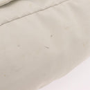 CHANEL Sports Line Shoulder Bag Nylon White Silver CC Auth 209311-11