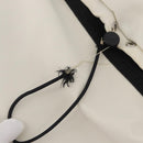 CHANEL Sports Line Shoulder Bag Nylon White Silver CC Auth 209311-19