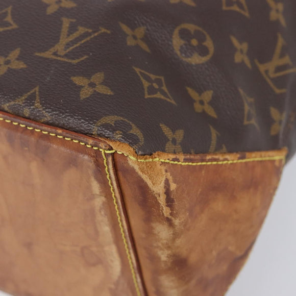LOUIS VUITTON Monogram Cabas Mezzo Tote Bag M51151 LV Auth 209319