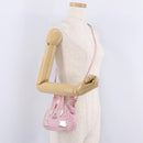 Vivienne Westwood Hand Bag Canvas 2way Pink Gold Auth 209323A-26