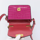 Chloe Hand Bag Leather 2way Pink Gold Auth 209325V-18
