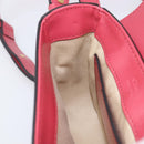Chloe Hand Bag Leather 2way Pink Gold Auth 209325V-22