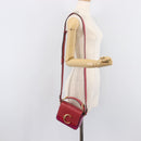 Chloe Hand Bag Leather 2way Pink Gold Auth 209325V-25
