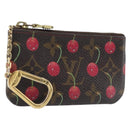 LOUIS VUITTON Monogram Cherry Pochette Cles Coin Purse M95042 LV Auth 209326A-1