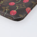 LOUIS VUITTON Monogram Cherry Pochette Cles Coin Purse M95042 LV Auth 209326A-10