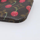 LOUIS VUITTON Monogram Cherry Pochette Cles Coin Purse M95042 LV Auth 209326A-8